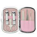 Manicure Set 6items Manicure tools set suit Nail Care Stainless steel Nail clippers Manufactory
